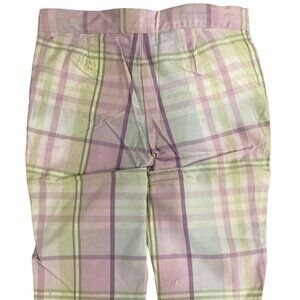 Janie and Jack Plaid Girls Pants
